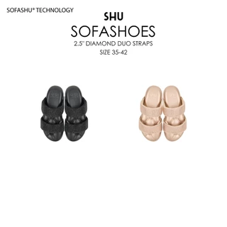 SHU SOFASHOES 2.5" DIAMOND DUO STRAPS