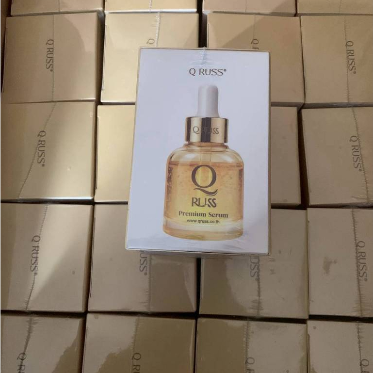 Q russ Premium Serum คิวรัส พรีเมี่ยม เซรั่ม ครีม กันแดด สูตรใหม่ แพ็คเกจใหม่ล่าสุด ขนาด 20 มล.