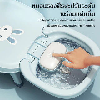 Baby Harborเตียงสระผมเด็ก อ่างล้างจาน พับเก็บได้ เก้าอี้สระผมเด็ก เก้าอี้สระผมสำหรับทารก เพื่อความสะดวกสะบาย เตียงสระผม