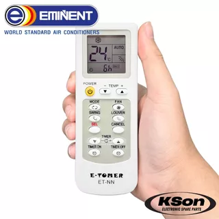 รีโมทแอร์ อีมิเน้นท์ ใช้แทนรีโมทอีมิเน้นท์ A06-RM-HS0INT-0501 ได้ Eminent Substitute Air Conditioner Remote Control