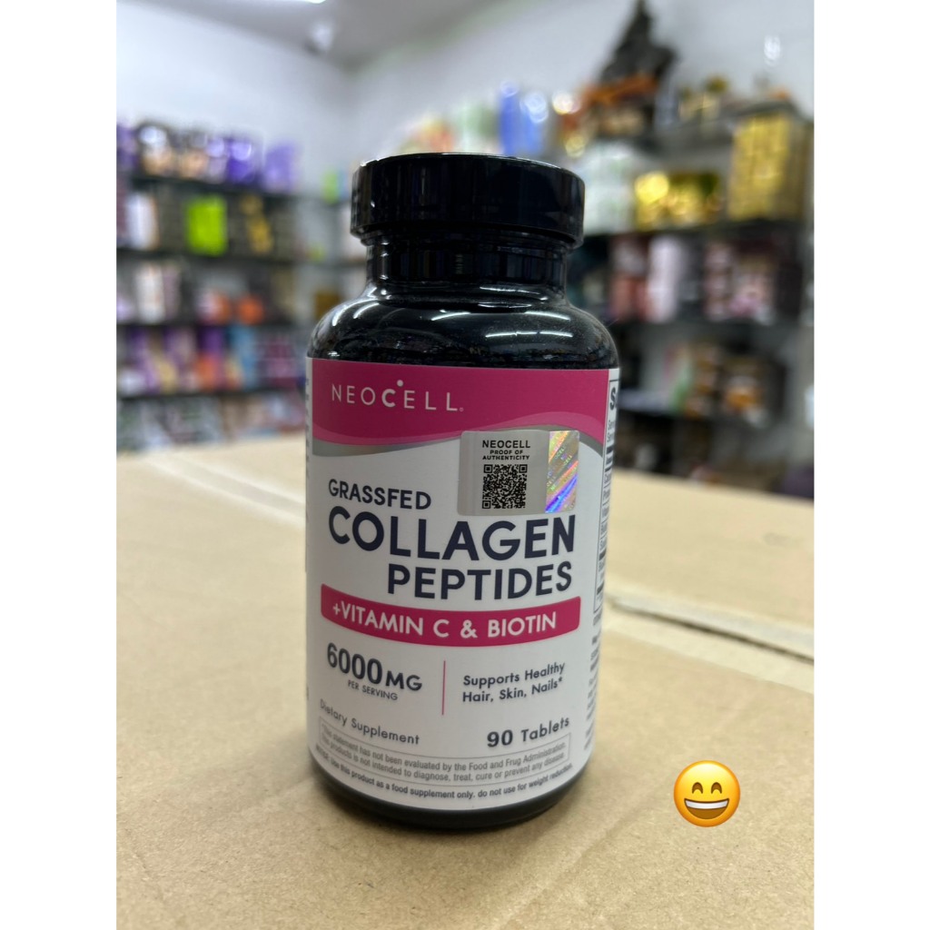 NeoCell Grassfed collagen peptides ขนาด 90 เม็ด