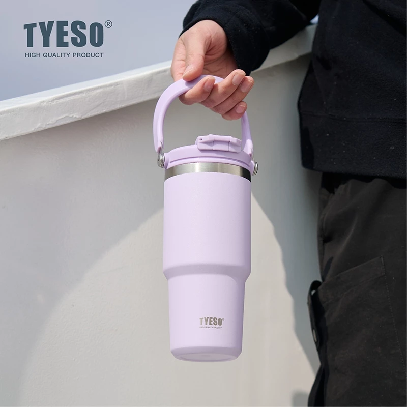 [ประกัน 1 ปี] TYESO แก้วเก็บความเย็น สเตนเลส 304 รุ่น 33#C แก้วน้ำเก็บความเย็น กระติกเก็บความเย็น กระติกน้ำเก็บความเย็น thumbnail 8