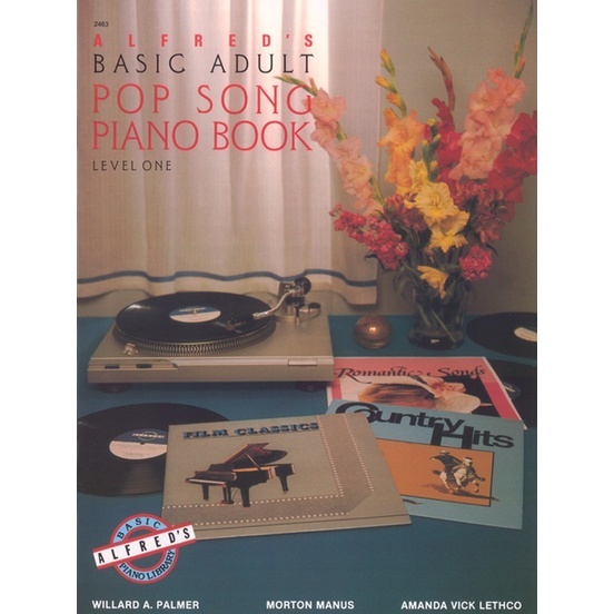 หนังสือเรียนเปียโน Alfred's Basic Adult Piano Course: Pop Song Book 2