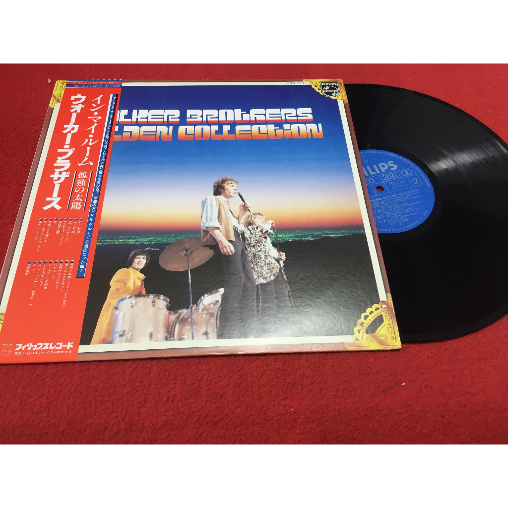 The Walker Brothers Golden Collection ขนาด 12 นิ้ว LP ร้าน PinHaiMusic B99