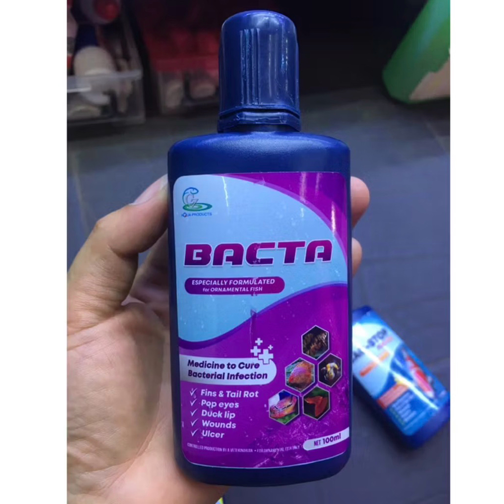 100 ml Bacta Aqua สำหรับปลาสวยงาม