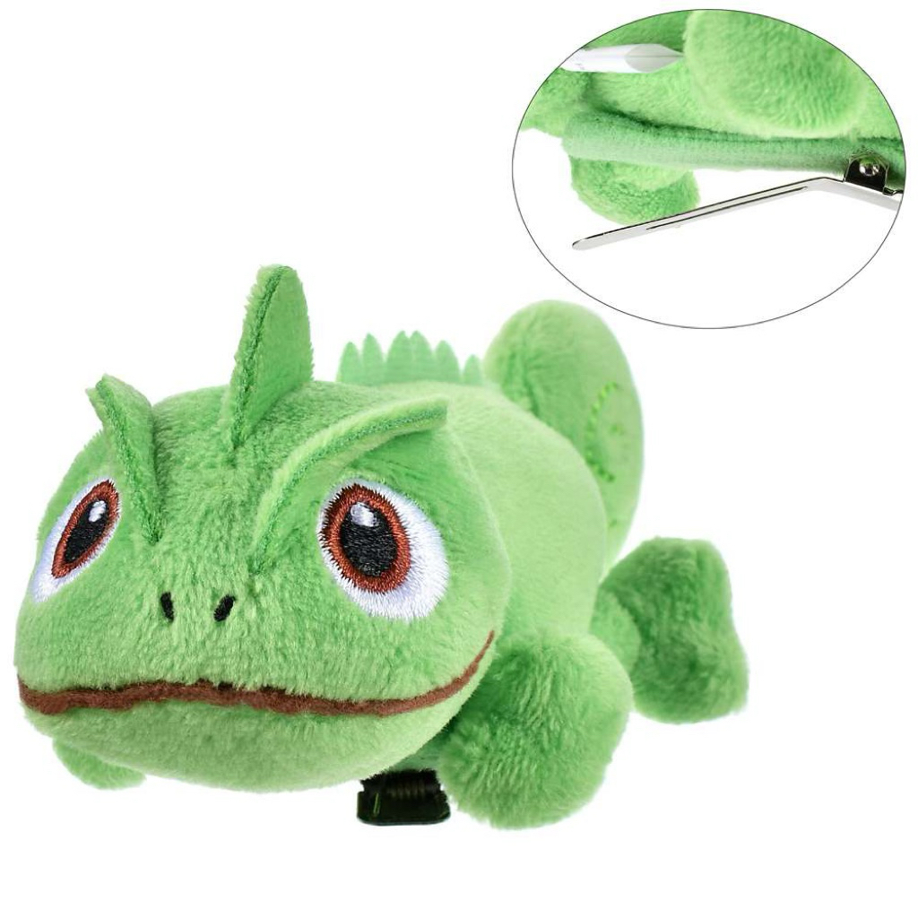 ❤️พร้อมส่ง❤️ กิ๊บติดผมดิสนีย์ ปาสคาล ราพันเซล Disney Store Japan The Tangled Rapunzel - Pascal Hair Clip