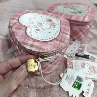 (พร้อมส่ง)🎀กระเป๋าคิดตี้ใส่เครื่องสำอางมีกระจก🎀 Hello Kitty …