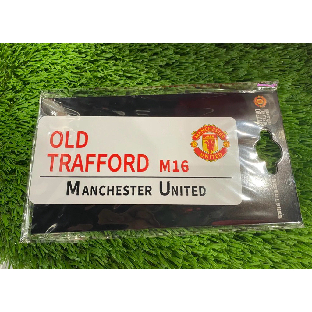 แมนยูลิขสิทธิ์แท้ 💯 MAGNET แม่เหล็กติดตู้เย็นโอลด์แทรฟฟอร์ด OLD TRAFFORD M16 🚩