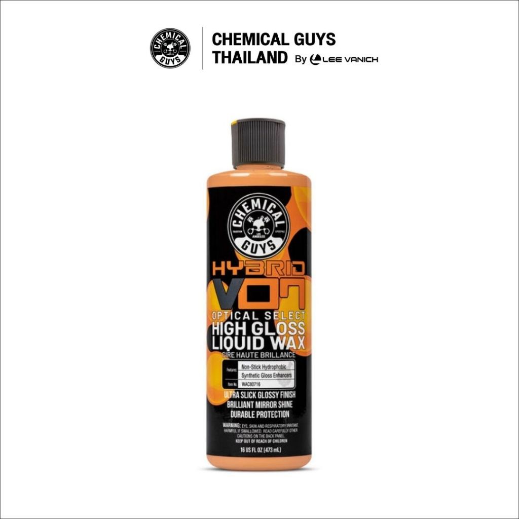 Chemical Guys Hybrid V07 Optical Select High Gloss Liquid Wax แว็กซ์น้ำสูตรไฮบริด