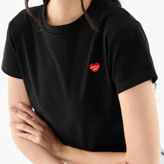 Best Seller Nineties Design ✦ รวมเสื้อครอปเบสิก และ Oversize ที่ต้องมีติดตู้ Basic Tee เสื้อครอป Cotton100%