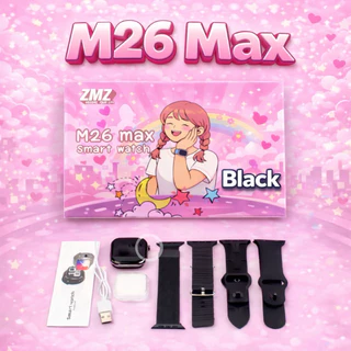 M26 max ZMZ สมาร์ทวอทช์ จอ46mm คู่มือภาษาไทย รับสายได้ แถมสาย 4 เส้น พร้อมเคสฟิล์ม รองรับทุกระบบ