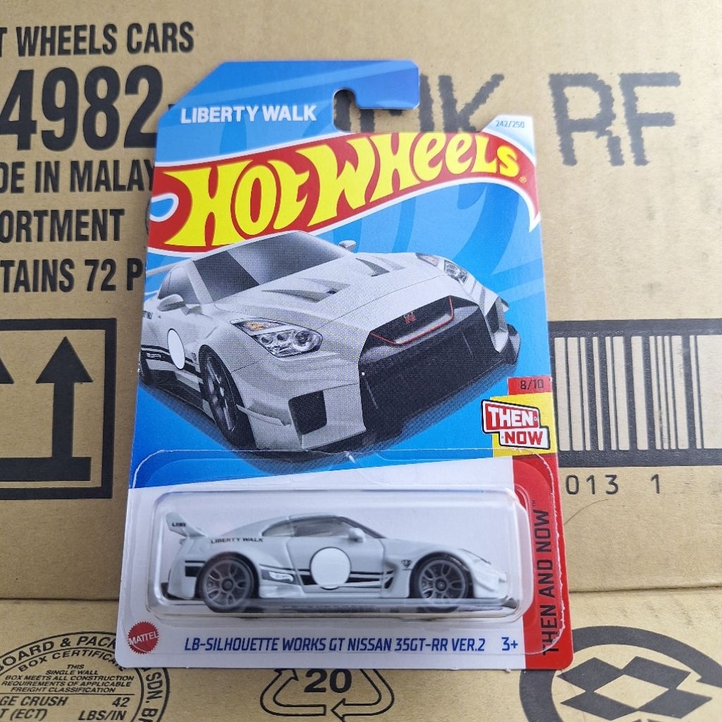 รถเหล็ก Hotwheels LB SILHOUETTE WORKS GT 35T RR VER.2 LIBERTY WALK 242/250 (kg26)