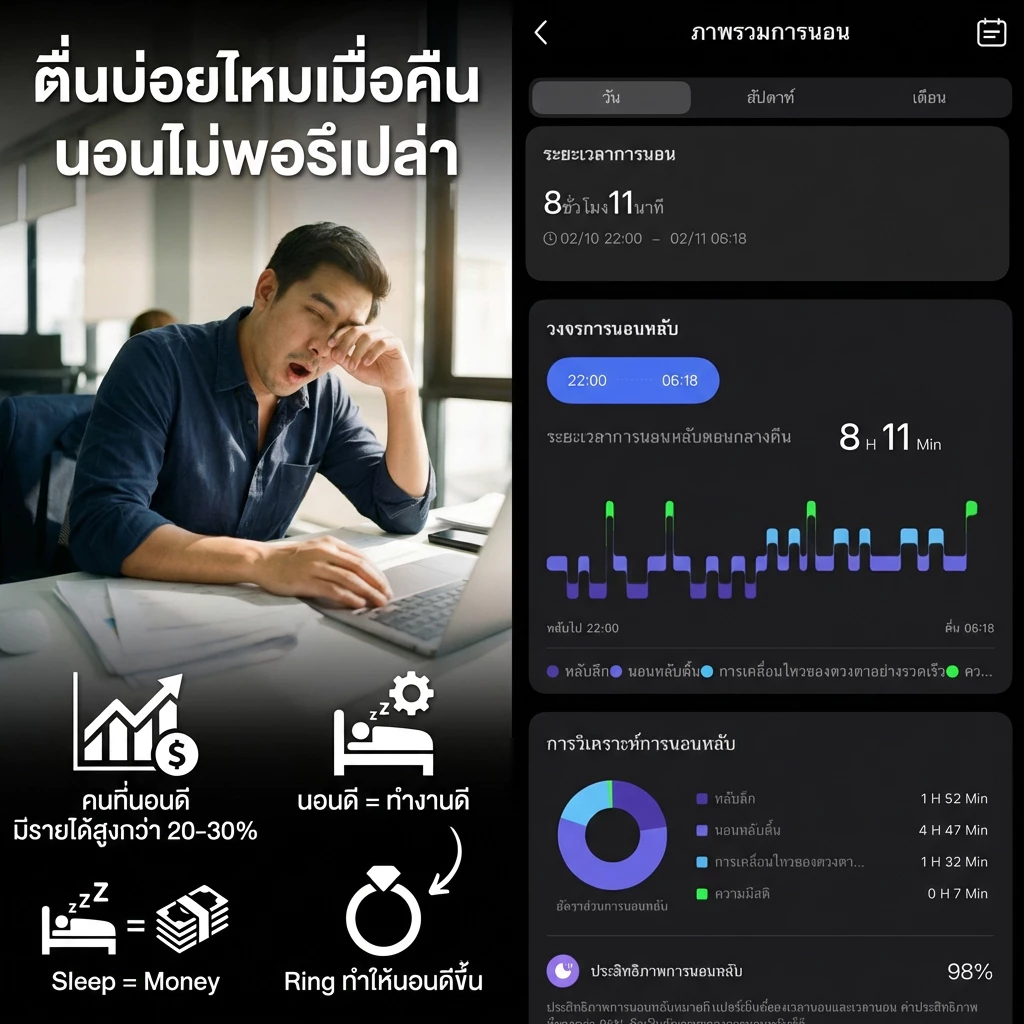 Axon Smart Ring Gen 1 แหวนอัจฉริยะ วัดสุขภาพ thumbnail 9