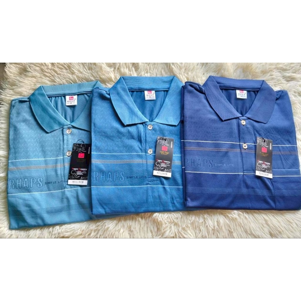 เสื้อโปโลแขนสั้น/คอปก/ลายทางสีสันสดใสใส่แล้วดูภูมิฐานเหมาะกับอากาศเมืองไทยใส่ออกงานหรือเทศกาลต่างๆใส่แล้วดูดี