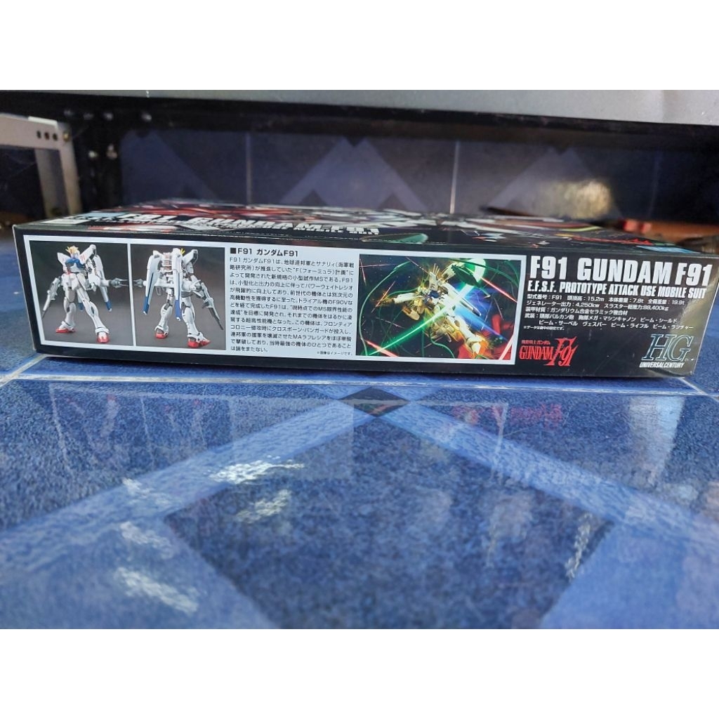 HG 1/144 HGUC GUNDAM F91 - รูปที่ 3