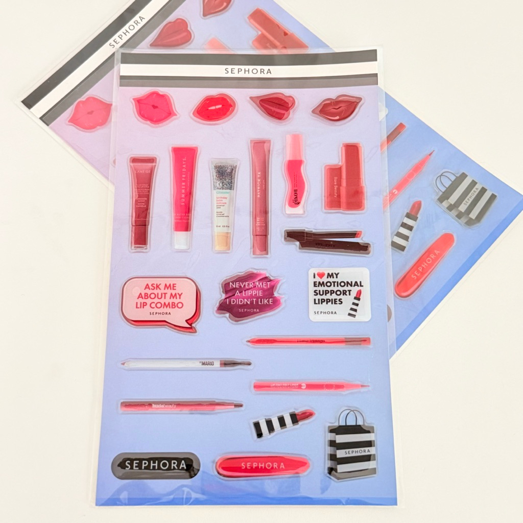 Sephora Lipstick Sticker