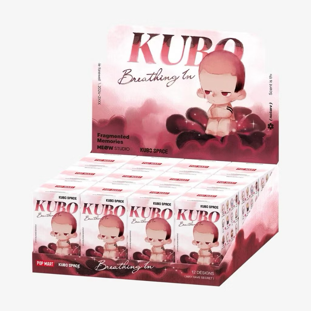 🔥พร้อมส่ง🔥ส่งด่วน✨[ยกbox ในซีล]  Kubo Breathing In Series Blind box☄️ของแท้ By Popmart แท้ 100%✨🌙