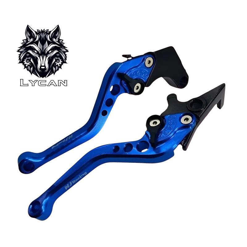 มือเบรค-ครัชเเต่ง Honda msx125-cbr150-Demon125 สีน้ำเงิน 🏆TP🏆
