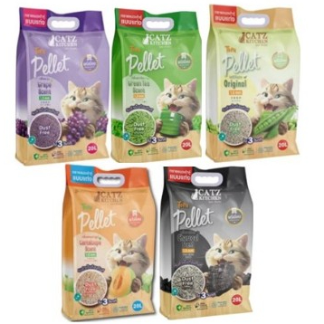 PET8 ทรายแมวเต้าหู้ จากไฟเบอร์ถั่วลันเตา เกรดพรีเมี่ยม ขนาด 18.5-20ลิตร*โปรดอ่านรายละเอียดก่อนสั่งซื้อ