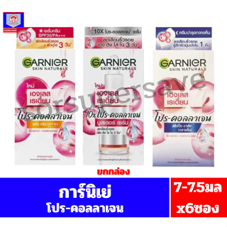 การ์นิเย่ เอจเล เรเดี้ยน โปร-คอลลาเจน ปริมาณสุทธิ7มล-7.5มลX6…