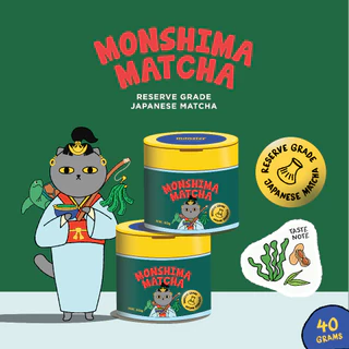 Monster and Friends ผงมัทฉะจากญี่ปุ่น Premium Grade และ Reserve Grade