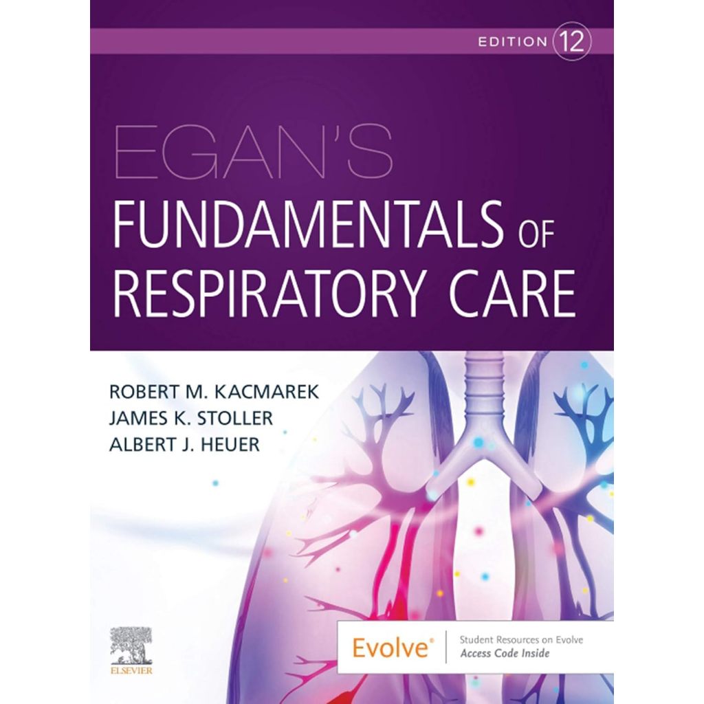 หนังสือ Egan's Fundamentals of Respiratory Care ed 12/2021