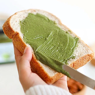 เนยถั่วอัลมอนด์ รสชาเขียว Nishio Matcha Almond Butter|ไม่เติมน้ำตาล|ไม่เติมน้ำมัน|ผลิตวันต่อวัน