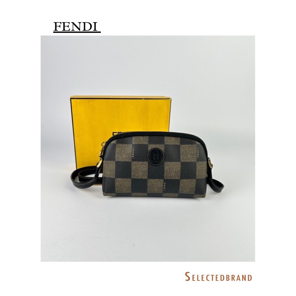 FF Pequin Checkered Crossbody bag
