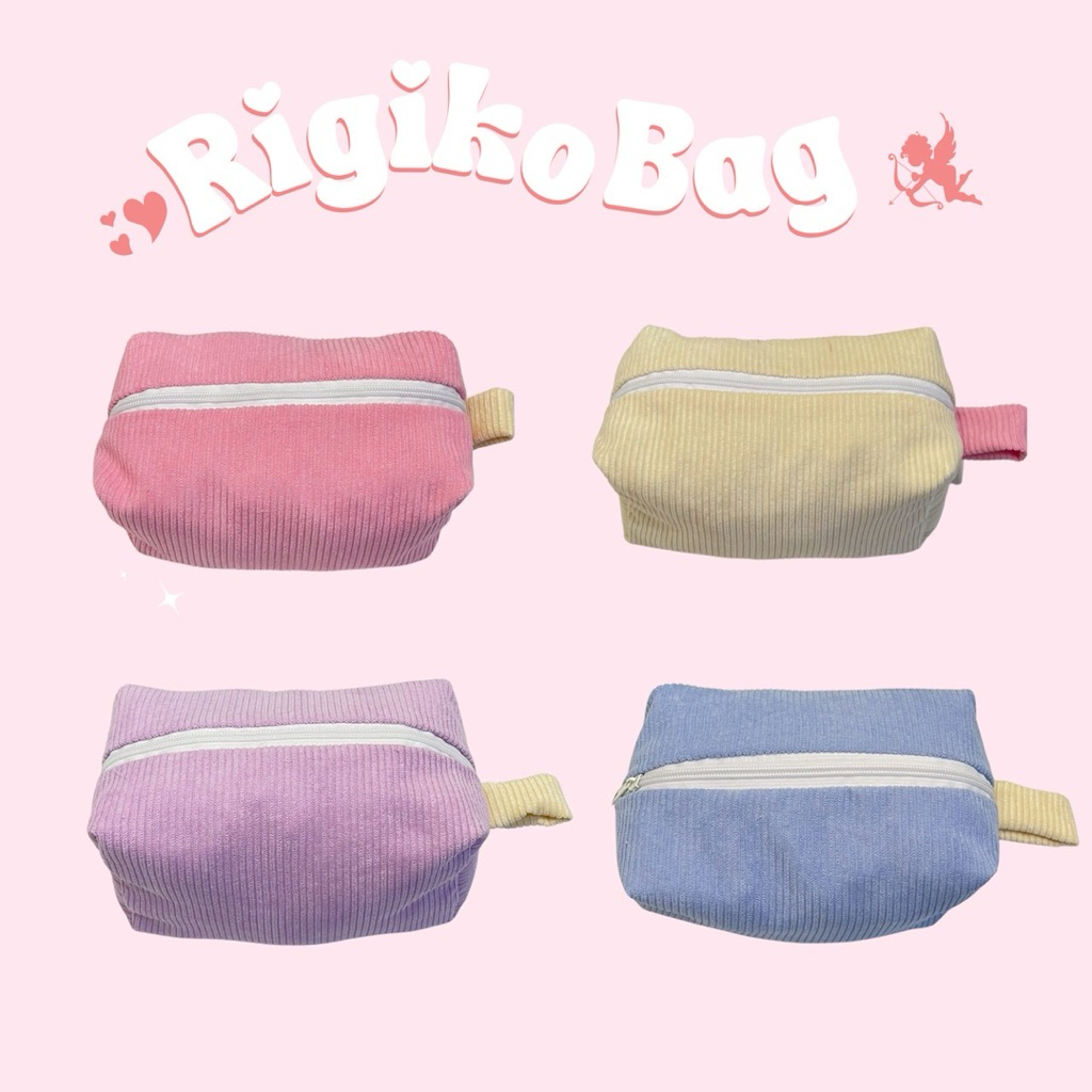 กระเป๋าเครื่องสำอางค์ ใส่ของทั่วไป ผ้าลูกฟูก