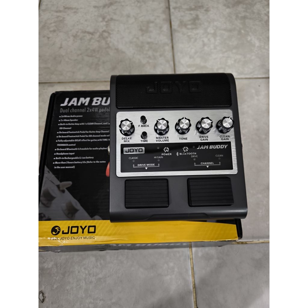 แอมป์ซ้อมขนากพกพา Joyo Jam Buddy ต่อBT แบตในตัว