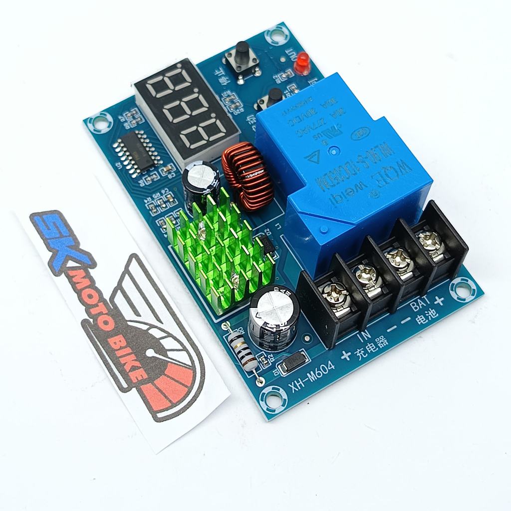 ตำต่อเต็มตัด เต็มตัดต่ำต่อ M604 XH-M604 โมดูลควบคุมการชาร์จแบตเตอรี่ 6-60V แบตเตอรี่ขนาด 12V 24V 48V