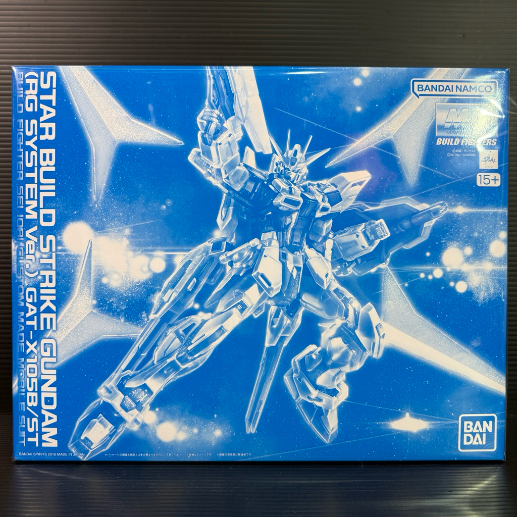 MG 1/100 GAT-X105B/ST Star Build Strike Gundam (RG System Ver) (Gundam Build Fighters)