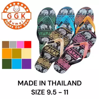 รองเท้าแตะ รองเท้าหูหนีบ #ลายช้าง Size 9.5-11