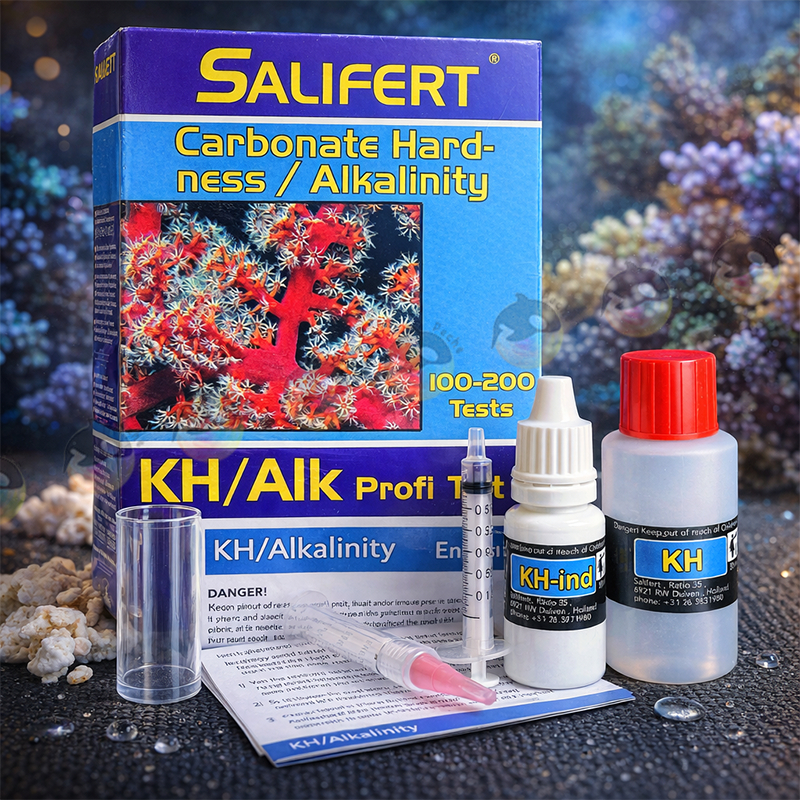 Salifert KH/Alk Test Kit น้ำยาวัดค่า Alkalinity สำหรับตู้ทะเล/ปะการัง
