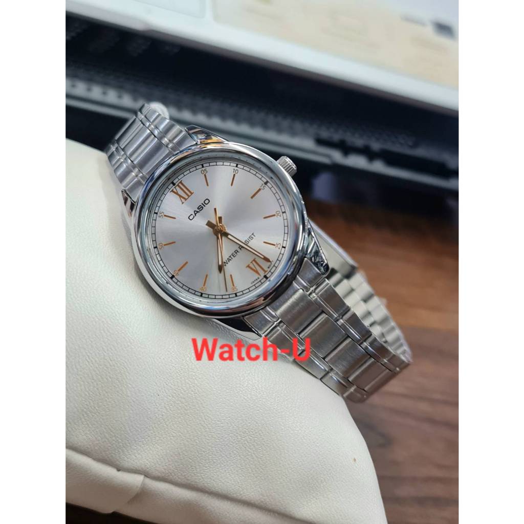 นาฬิกาข้อมือ ผู้หญิง Casio LTP-V005D รุ่น LTP-V005D-7B2