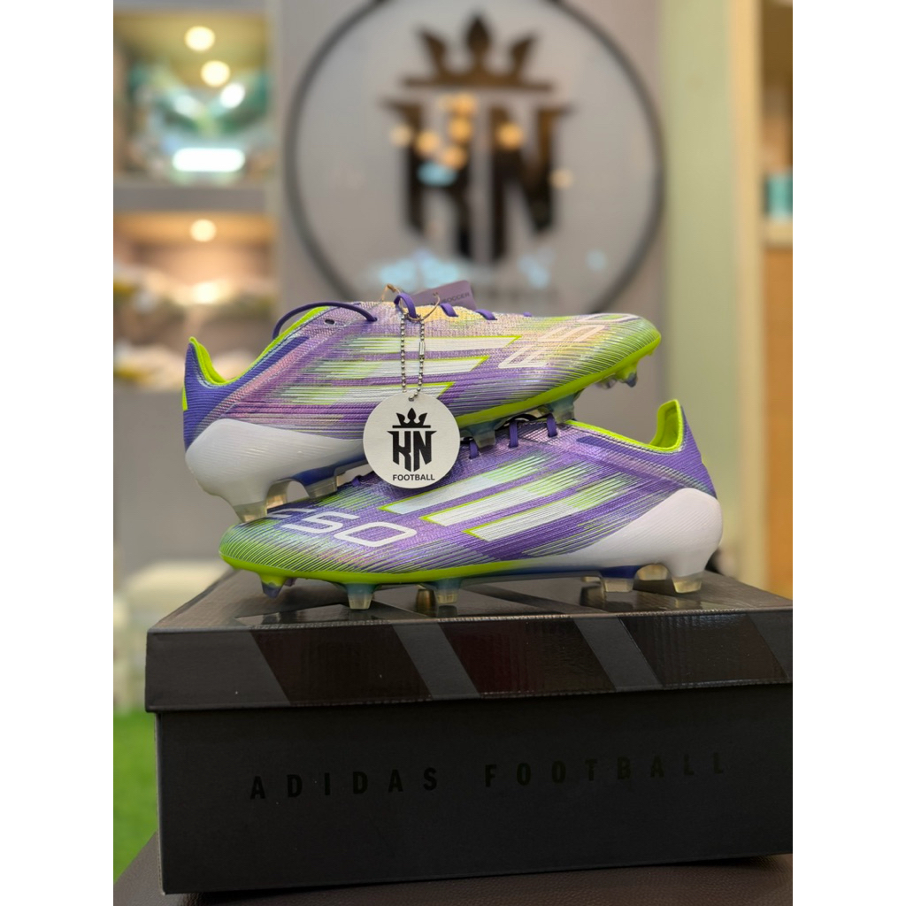 Adidas F50 ELITE FG สีม่วงตัวท๊อป ของแท้ 100%