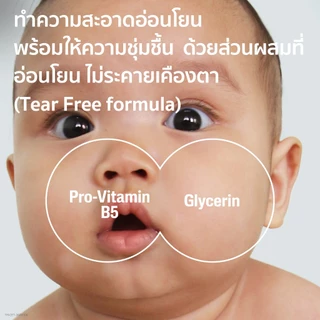เซตาฟิล Cetaphil Baby Gentle Wash & Shampoo ครีมอาบน้ำและสระผมเด็ก ผิวนุ่มชุ่มชื้น อ่อนโยน ไม่แสบตา 230ml (แพ็คเกจใหม่)