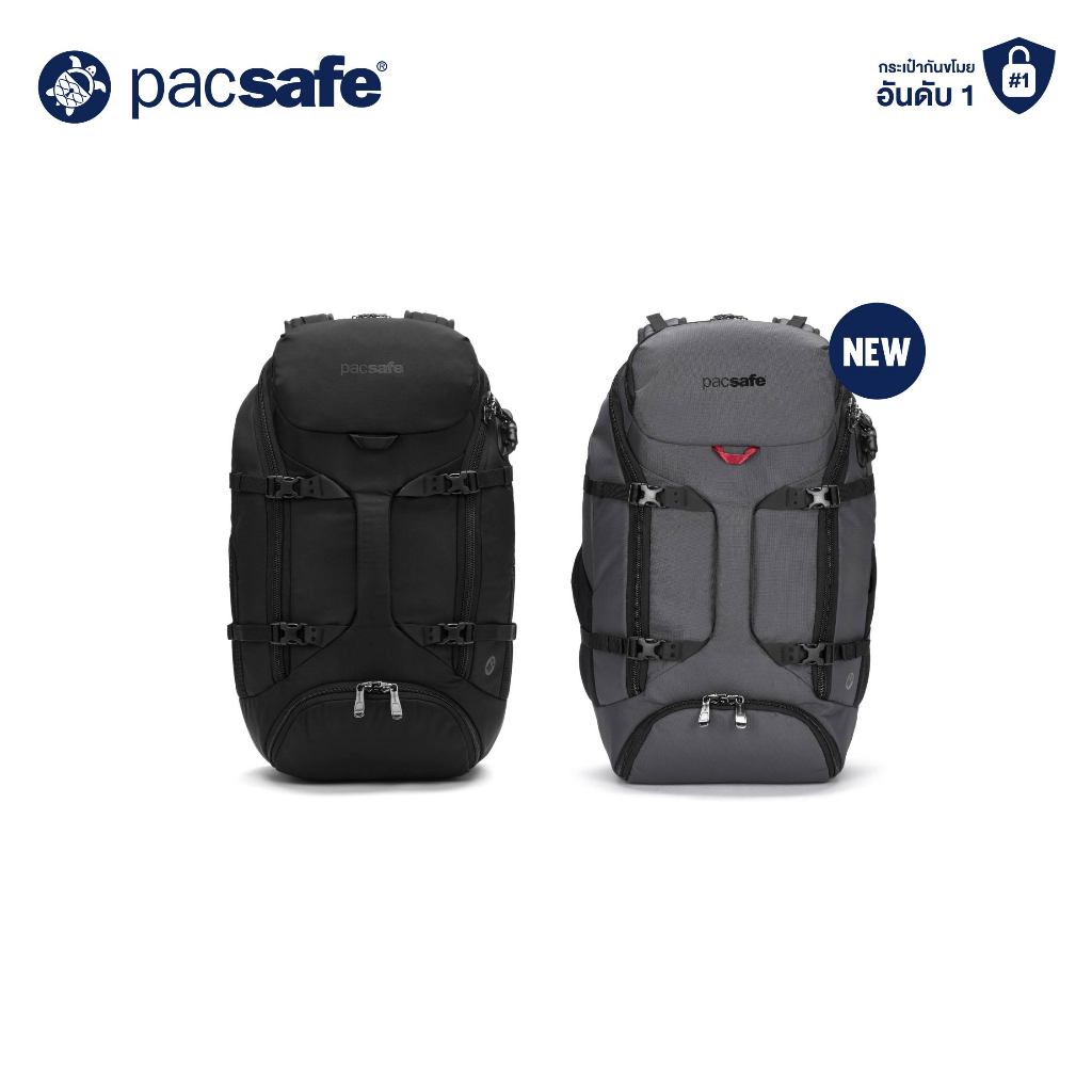 Pacsafe EXP35 TRAVEL BACKPACK (Venturesafe EXP35) กระเป๋าเป้ กระเป๋าสะพายหลัง กระเป๋ากันขโมย
