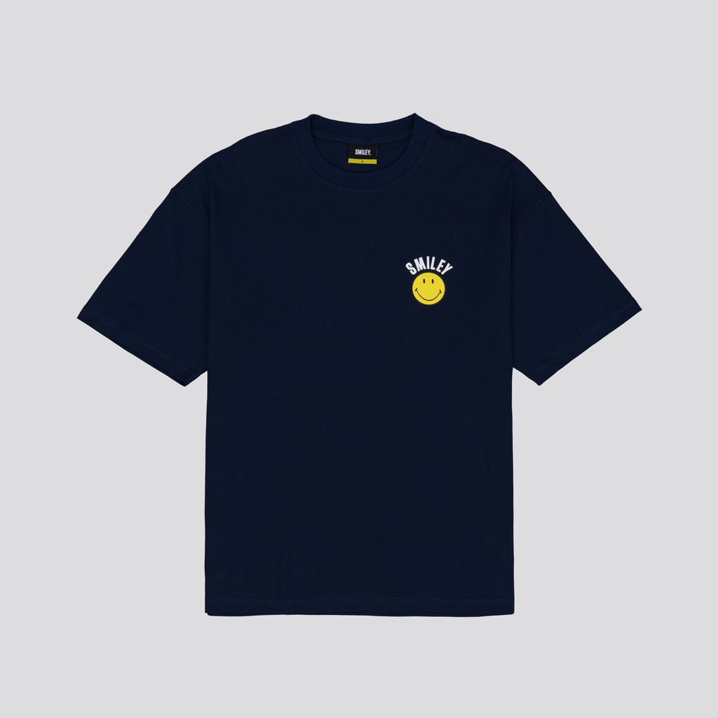 SMILEY® NAVY ESSENTIAL T-SHIRT OS