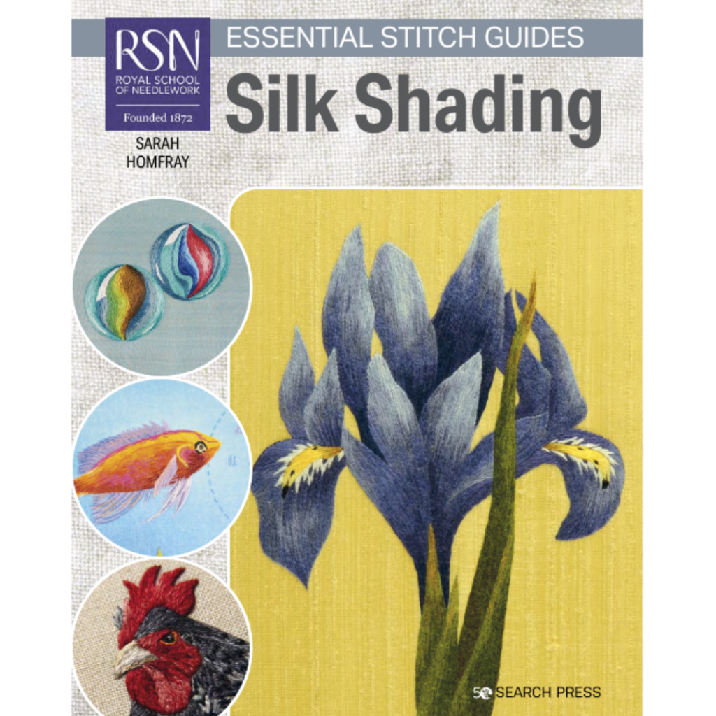 หนังสือภาษาอังกฤษ - RSN Essential Stitch Guides: Silk Shading คู่มือการปักไล่เฉดสีระดับคลาสสิก 9781800920187