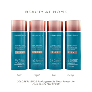 *พร้อมส่ง สีใหม่เข้าแล้ว!* COLORESCIENCE Sunforgettable Total Protection Face Shield Flex SPF50 55ML