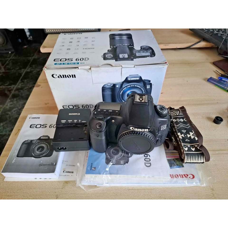 Canon 60D ครบกล่องมือสอง