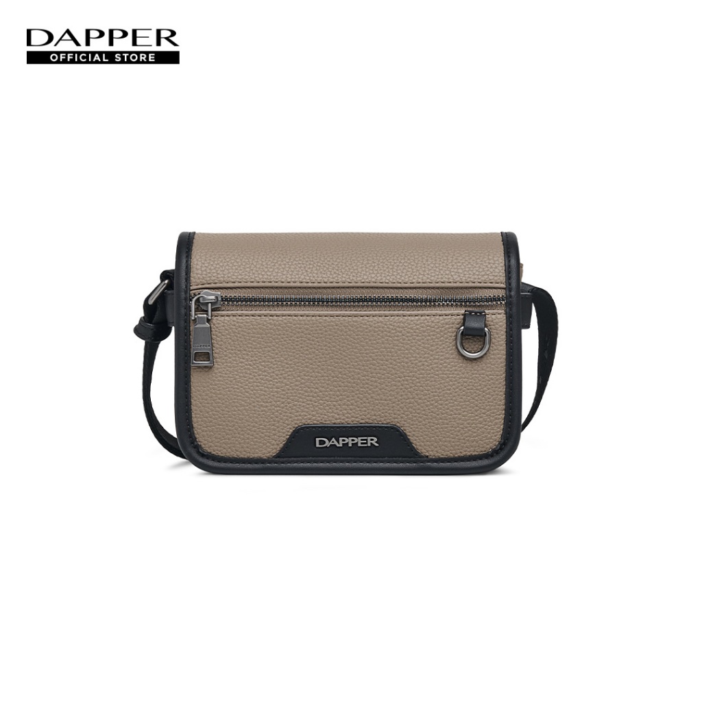 DAPPER กระเป๋าสะพายข้าง Mini Camera Bag สีเบจ (BM7/BE/1310SF) + สายกระเป๋า Pride Strap