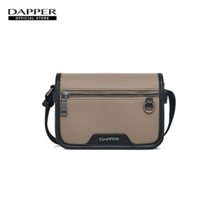 DAPPER กระเป๋าสะพายข้าง Mini Flap Crossbody Bag สีเบจ (BM7/B…