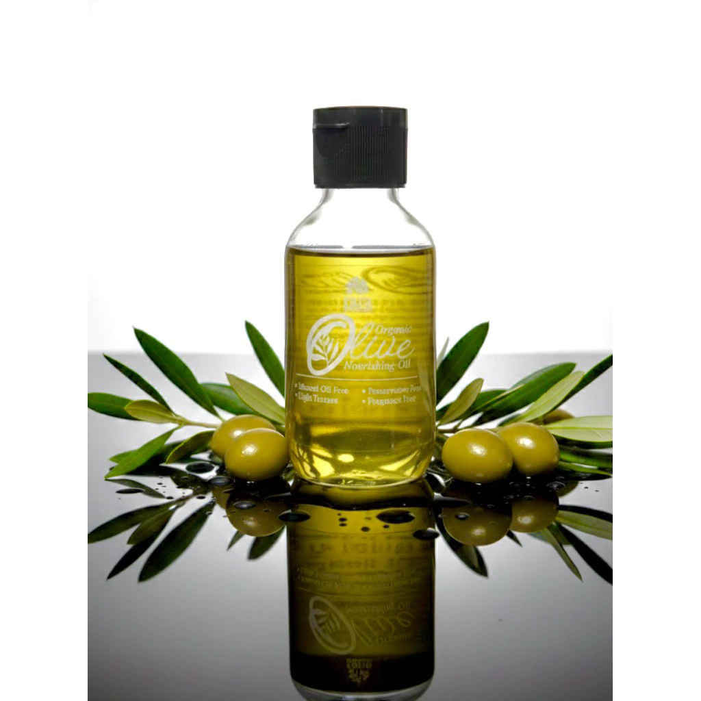น้ำมันมะกอก ออแกนิค สกัดเย็น สำหรับผิวและผม 100% Organic Olive Oil Extra Vergin from Italy