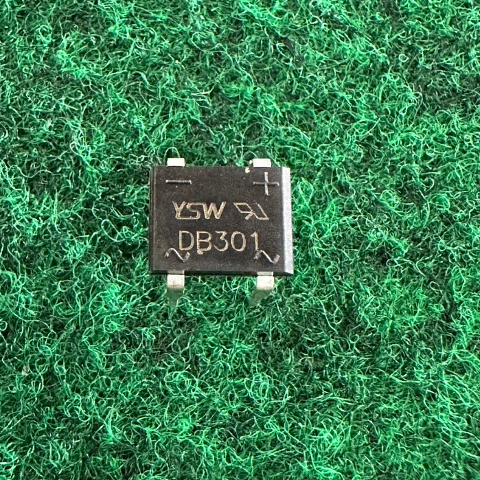 SMD  DIP-4  Diode Rectifier bridge SMD DB301 , DB307 , DB302 , DB304 ,  DIP-4    1 ตัว