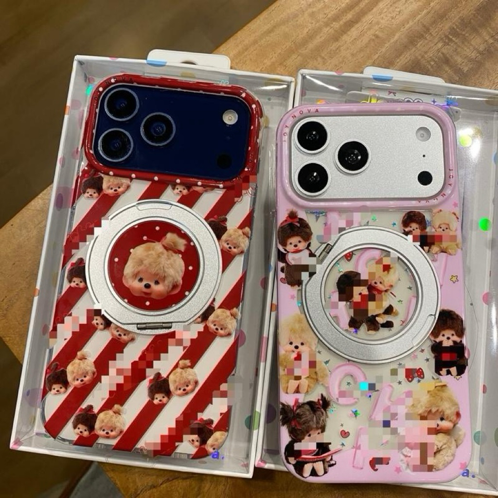 เคสอะครีลิคสกรีนลาย มีที่ชาร์จไร้สาย ขอบนิ่มหลังแข็ง วงแหวนตั้งได้ ปุ่ม Camera control ปิด