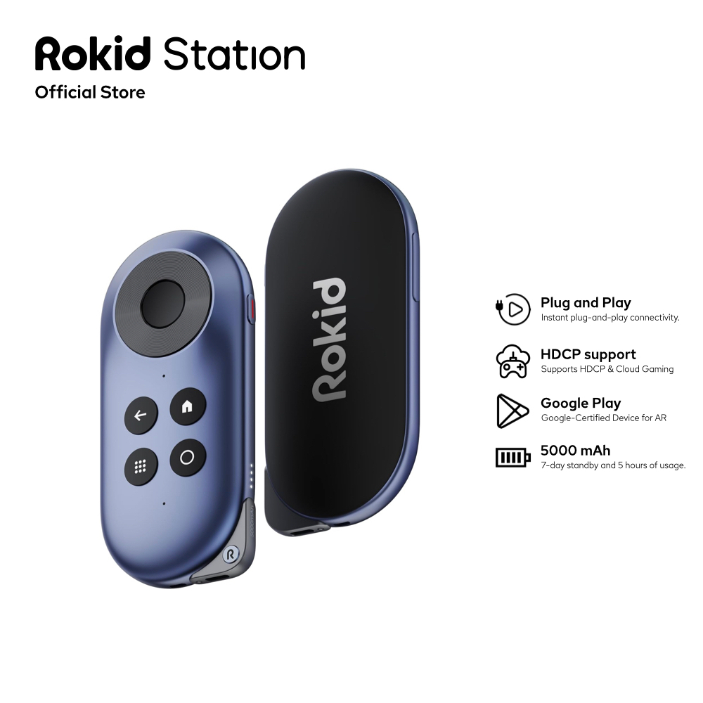 Rokid คอนโซล Station สำหรับ Max AR ระบบ Android TV เต็มอิ่มทั้งความบันเทิง และสตรีมมิ่ง