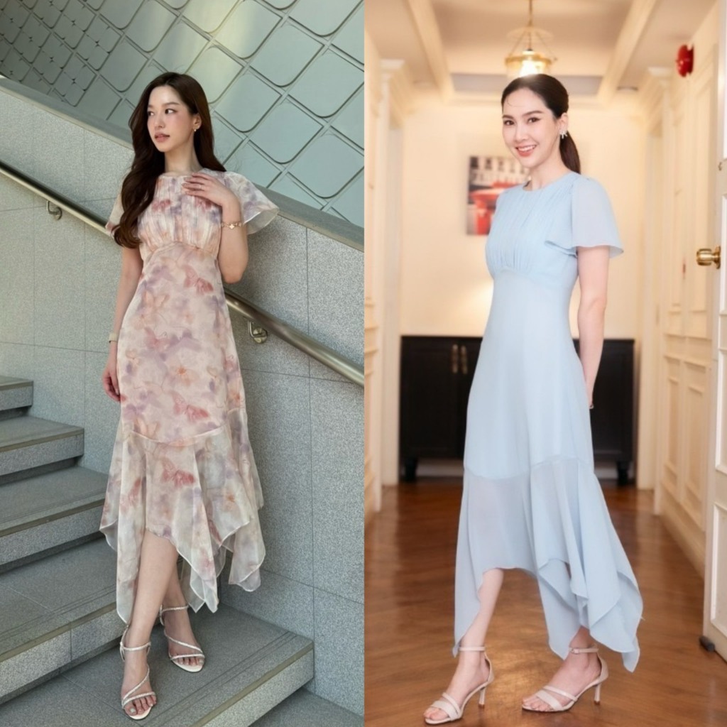Amy dress-ชุดใส่เที่ยว ชุดออกงาน ชุดเพื่อนเจ้าสาว