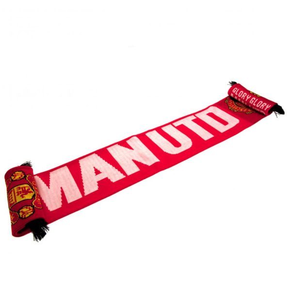 ผ้าพันคอ Manchester United ลิขสิทธิ์แท้ GG